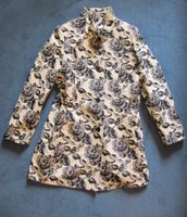 ❤️ Fuchs Schmitt Mantel Flower 220€ Blumen 42 44 Trenchcoat navy Aachen - Laurensberg Vorschau