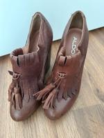 Aldo Echtleder Keilabsatz Schuhe 38 Hamburg-Nord - Hamburg Winterhude Vorschau