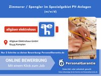 Zimmerer / Spengler im Spezialgebiet  PV-Anlagen (m/w/d) Bayern - Kempten Vorschau