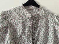 Bluse „Almsach“ weiß mit Blümchen, 100% BW, Gr.36 Nordrhein-Westfalen - Kevelaer Vorschau