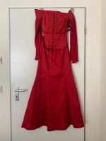 Damenkleid mit Korsett in der Farbe rot langarmig Nordrhein-Westfalen - Herford Vorschau
