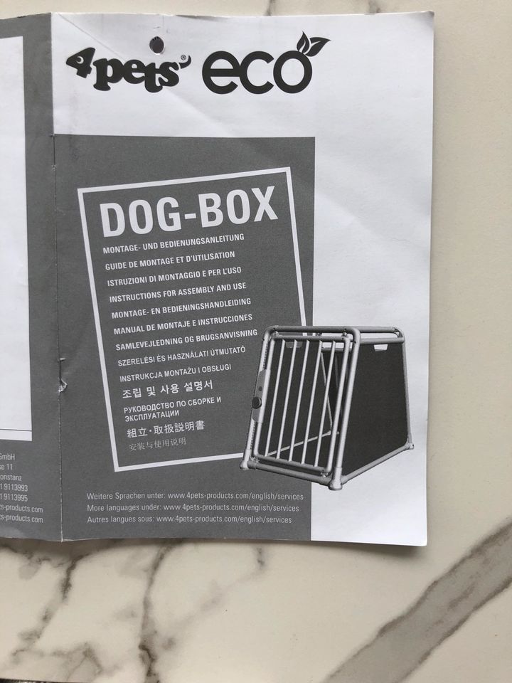 Neu und unbenutzt 4 Pets hundebox Dog-Box in Weinsberg