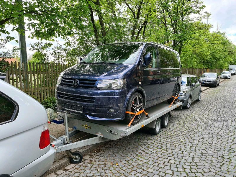 PKW-Anhänger Autotransporter Auto-Anhänger 3,5t mieten leihen in München -  Allach-Untermenzing, Gebrauchte Auto-Anhänger kaufen