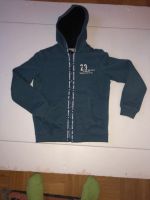 Blaue Jacke hoodie pocopiano mit teddyfell innen  Gr. 146 Hemelingen - Hastedt Vorschau