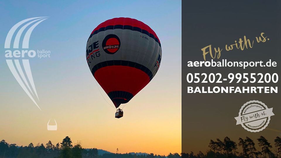 Verschenken Sie Erlebnisse: Eine Ballonfahrt mit Aeroballonsport in Blomberg