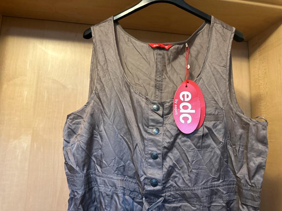 EDC by Esprit Kleid Tunika Hängerchen Seide braun 42 NEU in Minden