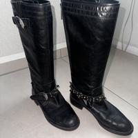 Stiefel von Sam Edelman Ashlyn Leder Nieten schwarz (Neu) Nordrhein-Westfalen - Bottrop Vorschau