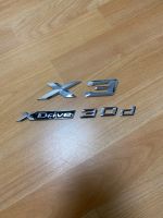 Bmw x3 xdrive 30d original Schriftzug emblem logo für Heckklappen Dortmund - Mengede Vorschau