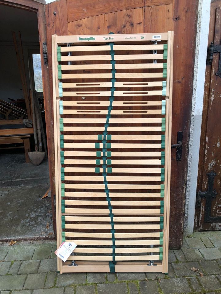 Lattenrost 190/90cm dunlopillo Holz in Übersee