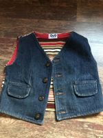 Dolce & Gabbana D&G Junior Weste Denim Blau/Bunt Gr. 2 92-110 Top Düsseldorf - Garath Vorschau