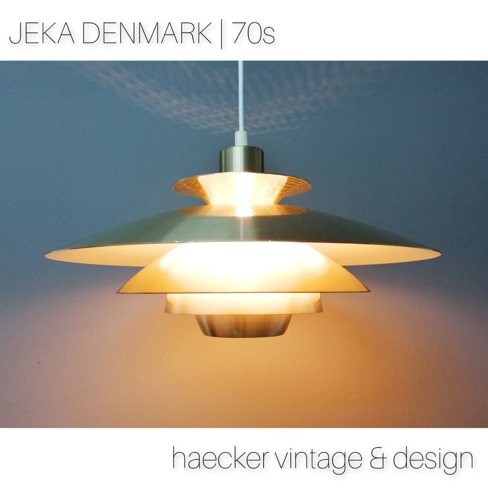 densih DESIGN Lampe Jeka mid-century 70er zu poulsen teak retro in Berlin