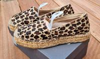 Espandrillos Sacha Leoprint Leder Fell Plateau Gr. 38 Nordrhein-Westfalen - Viersen Vorschau