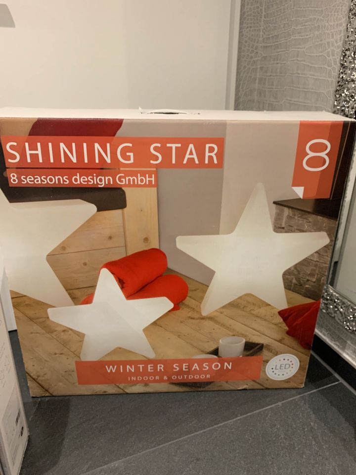 8 seasons design Shining Star LED Weihnachtsstern Ø 80 in Niedersachsen -  Gifhorn | Lampen gebraucht kaufen | eBay Kleinanzeigen ist jetzt  Kleinanzeigen