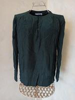 Bluse Langarmhemd Langarmshirt von Mango dunkelgrün Gr. S Nordrhein-Westfalen - Wegberg Vorschau