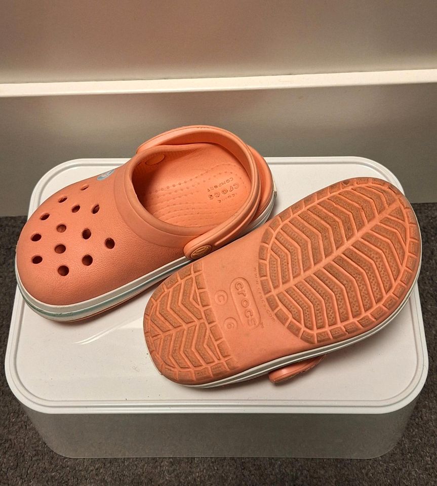 Kleinkinder Crocs, Größe C 6 in Rodgau