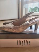 Beige Kroko Stilettos Bayern - Sulzbach-Rosenberg Vorschau