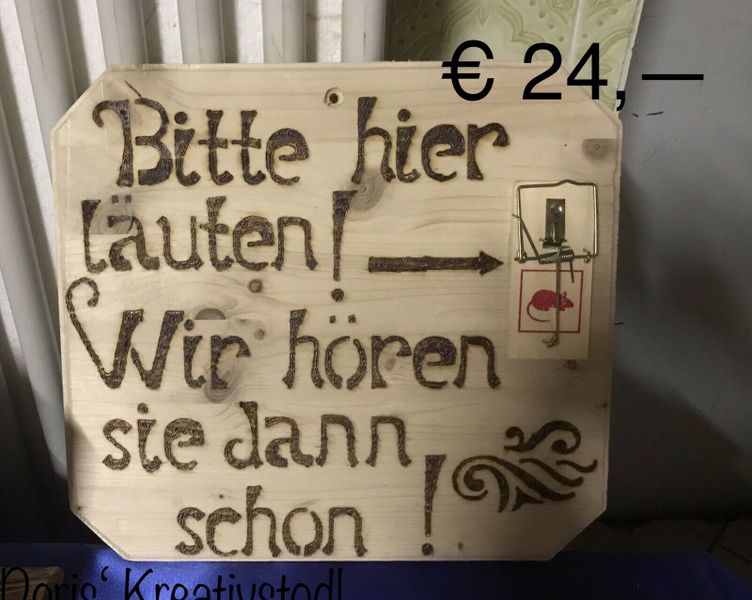 Glocke mit Mausefalle - Geschenk in Bayern - Teublitz | eBay Kleinanzeigen  ist jetzt Kleinanzeigen