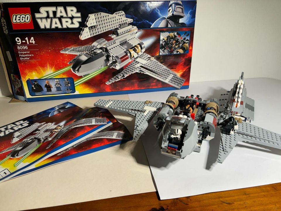 LEGO® Star Wars 8096 inkl. Figuren, OVP und Bauanleitung in Oberdreis