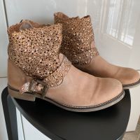 Metisse Made In Italy Damen Stiefeletten Stiefel Leder Gr. 40 Baden-Württemberg - Hattenhofen Vorschau