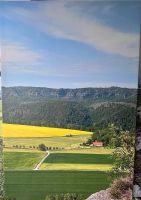 Leinwandbild Sächsische Schweiz Schöna 120x80 cm Sachsen - Reinhardtsdorf-Schöna Vorschau