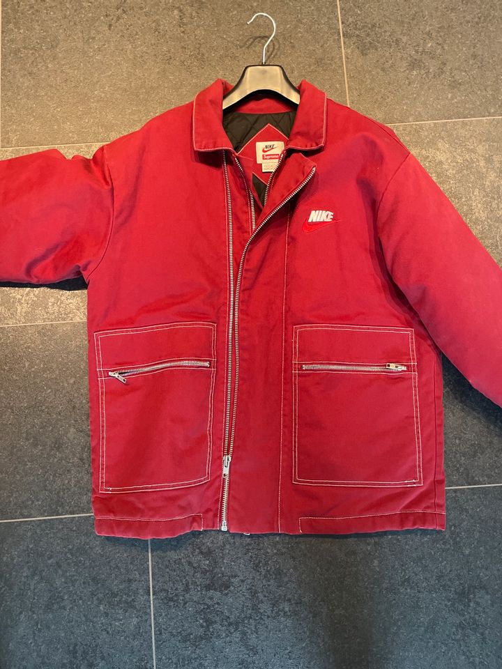 supreme x nike work jacket