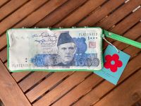 Handtasche/Clutch 1000 Rupee Note (Pakistan), neu Frankfurt am Main - Westend Vorschau