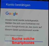 Suche gesperrte Android Handys Bayern - Oberasbach Vorschau