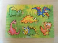 Großes Holzpuzzle Steckpuzzle Puzzle - Dinos Dino Nordrhein-Westfalen - Viersen Vorschau