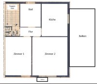 2-Raum-Wohnung in Tiddische Niedersachsen - Tiddische Vorschau