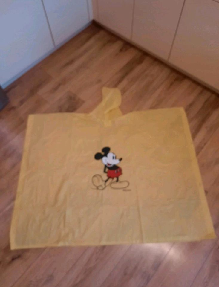 Disney PVC leichter Regenponcho für Erwachsene*Neu*gelb in Drensteinfurt