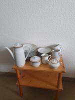 Konvolut DDR Kahla Kaffeeservice Kanne Teller Tassen Zuckerdose Sachsen - Thum Vorschau
