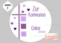 Tortenaufleger zur Kommunion, Taufe, Jugendweihe, Konfirmation-. Nordrhein-Westfalen - Hamm Vorschau