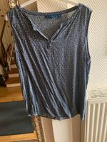 Top Damen Shirt  Tom Tailor Gr. 44 blau weiß koffertauglich Niedersachsen - Cloppenburg Vorschau