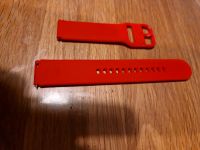 Rotes Uhrarmband Silikon 19mm Hessen - Bad Hersfeld Vorschau