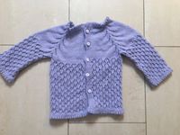 ❤handgestrickte Kinderjacke, Cardigan, Lila, Gr. 92 Nordrhein-Westfalen - Frechen Vorschau