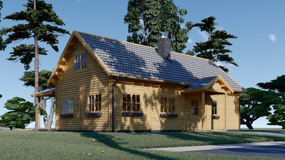 Hochwertiges Holzhaus - geräumig, nachhaltig, familienfreundlich in Molchow