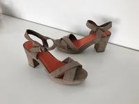 “Marco Tozzi“ Sandaletten Sandalen beige taupe Größe 38 Damen Baden-Württemberg - Biberach an der Riß Vorschau