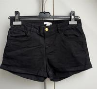 H&M kurze Hose 36 schwarz Stretch Shorts Aufschlag denim Nordrhein-Westfalen - Lengerich Vorschau