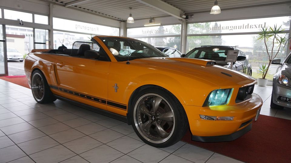 Ford Mustang Cabrio AUTOMATIK+NAVIGATION+KAMERA+ALU in Dietzenbach