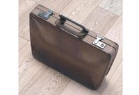 Vintage Leder Aktenkoffer Koffer Aktentasche Laptop Tasche braun Baden-Württemberg - Filderstadt Vorschau