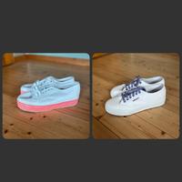 Neue Superga Plateau-Sneaker im Doppelpack Niedersachsen - Aurich Vorschau