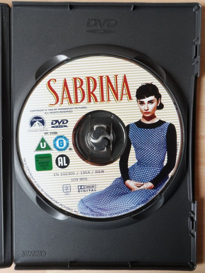 DVD – Audrey Hepburn, Humphrey Bogart: Sabrina in Berlin