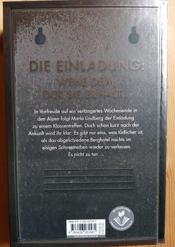 Sebastian Fitzek - Die Einladung - Top ! in Mülheim (Ruhr)