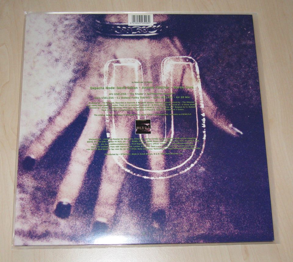 Depeche Mode Useless 12 Bong 28 UK Maxi Vinyl 1997 Ultra DM Album in Hösbach
