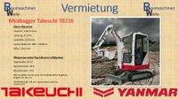 Vermietung Miete Minibagger 1,8 To. Takeuchi TB216 Powertilt Rheinland-Pfalz - Hoppstädten-Weiersbach Vorschau