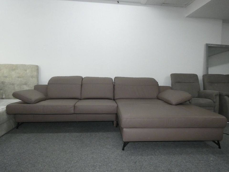 Leder Sofa Wohnlandschaft Couch 2elektr Funktionen anstatt 6250€ in Hagen am Teutoburger Wald