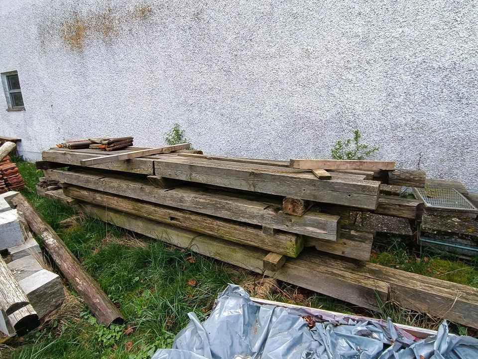 Holzbalken gebraucht Altholz in Marxheim