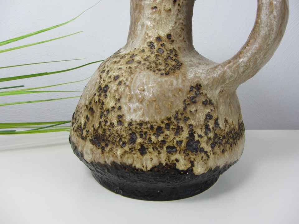 VASE von Dümler & Breiden, 1107-26, Fat Lava Blumenvase, WGP in Heusweiler