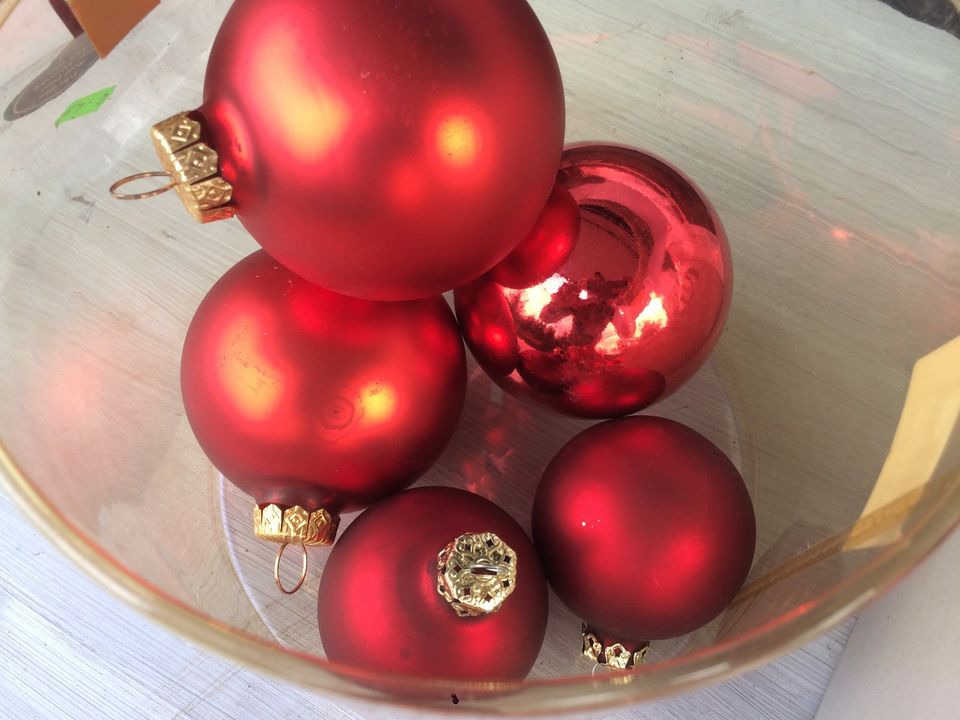 Weihnachtsschmuck Baumschmuck Glas Rot in Nordrhein-Westfalen - Lindlar |  eBay Kleinanzeigen ist jetzt Kleinanzeigen