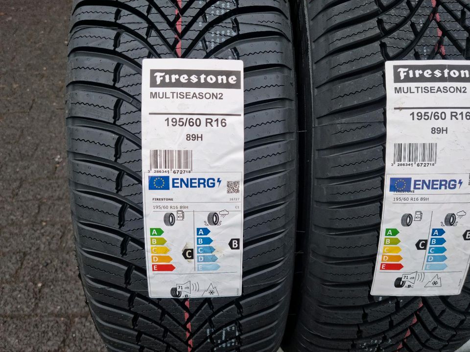 2x Neu Allwetterreifen 195/60/16/89H Firestone Dot 2023 in Dortmund -  Innenstadt-West | Reifen & Felgen | eBay Kleinanzeigen ist jetzt  Kleinanzeigen